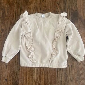 Girls Zara long sleeve top